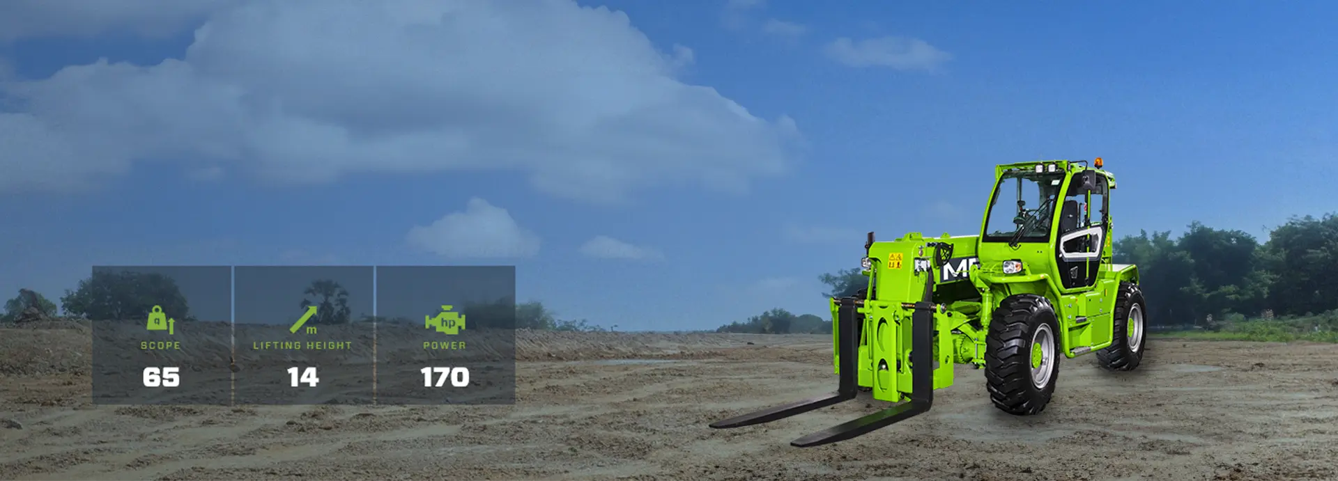 Merlo Panoramic 65.14HM High Capacity Telehandler