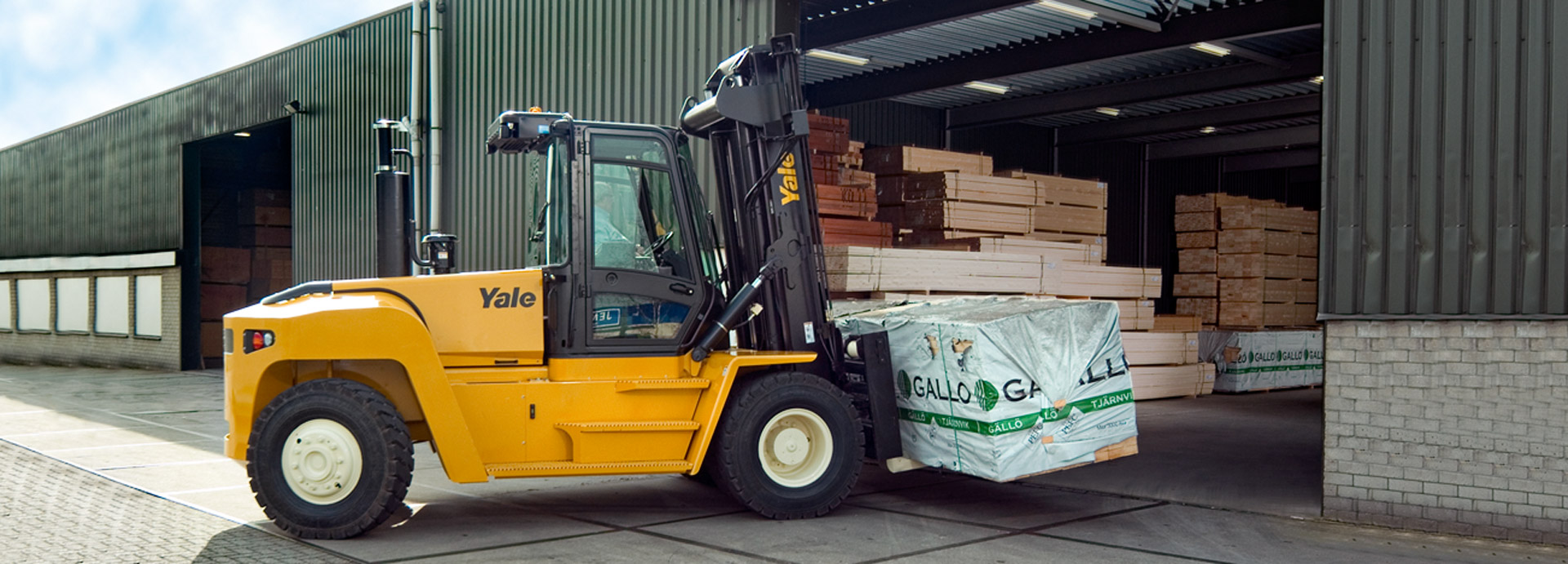 Yale GP190-280DC High Capacity Forklift Trucks