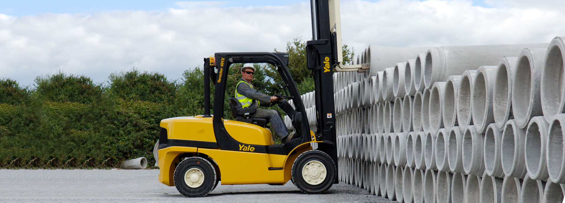 Yale GDP/GLP40-55VX Pneumatic Tyres Counterbalanced Forklifts