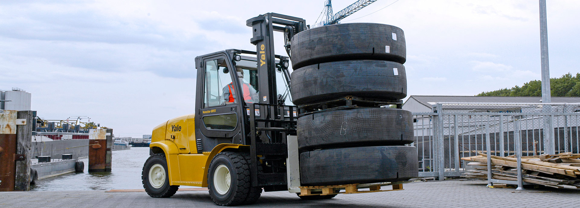 Yale GP/GDP80-90VX Heavy Duty Forklift Trucks