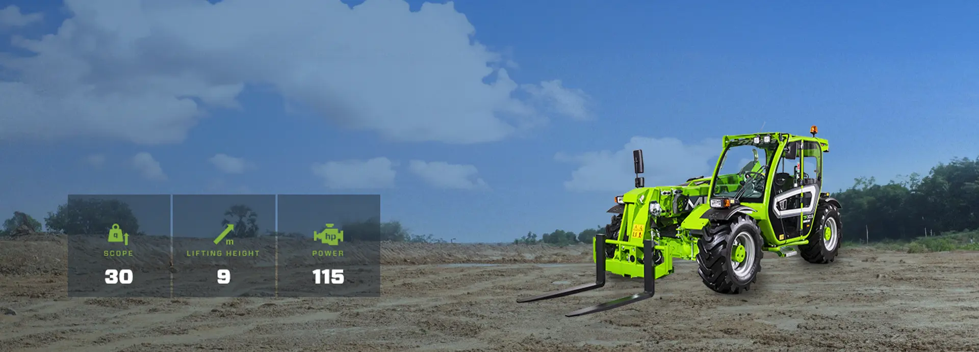 Merlo Turbofarmer 30.9 Compact Telehandler