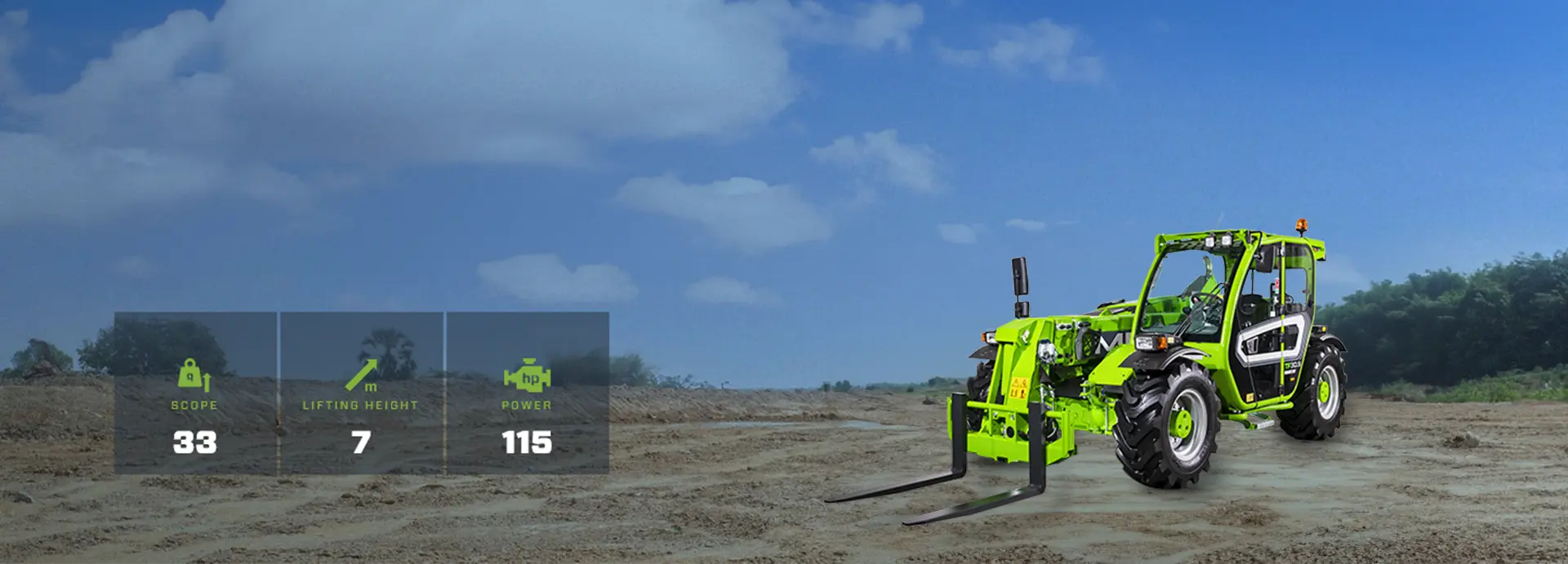 Merlo Turbofarmer 33.7 Compact Telehandler