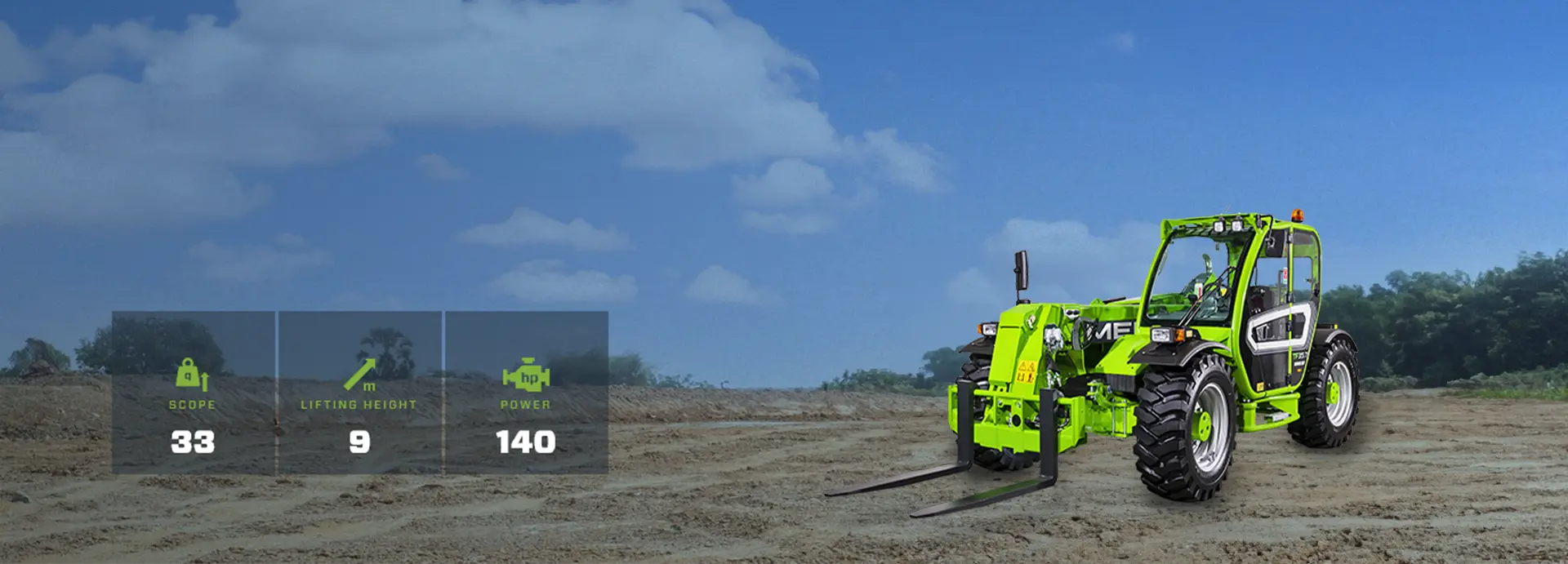 Merlo Turbofarmer 33.9 Medium Capacity Telehandler