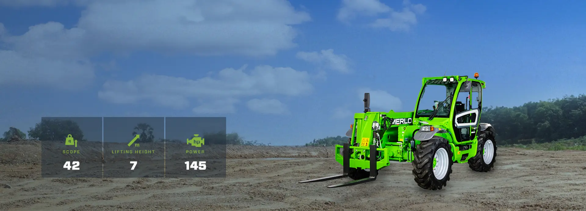 Merlo Turbofarmer 42.7 Medium Capacity Telehandler