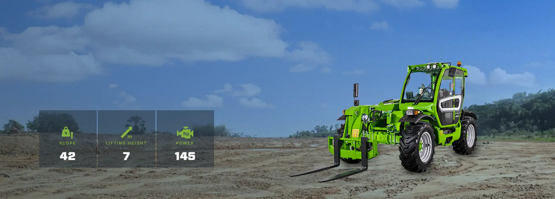 Merlo Turbofarmer 42.7TT Medium Capacity Telehandler